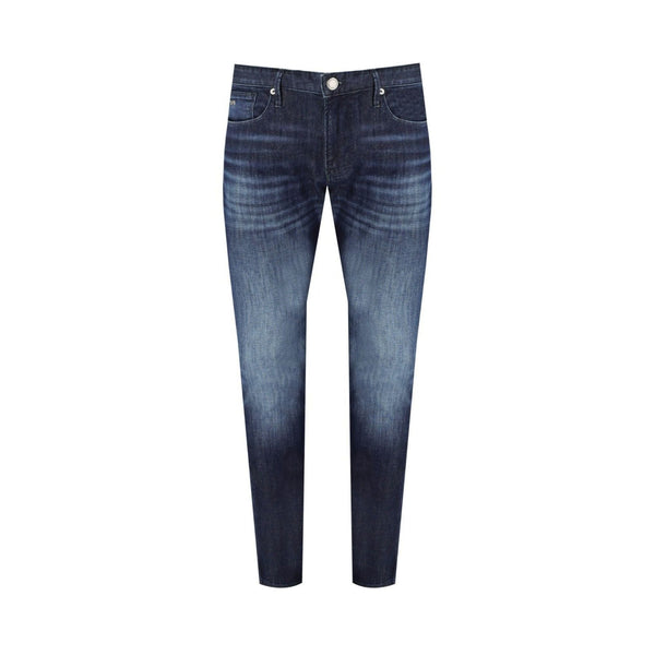 Emporio Armani Jeans Jeans Uomo J06 con effetto slavato Jeans scuro - Francavilla Moda